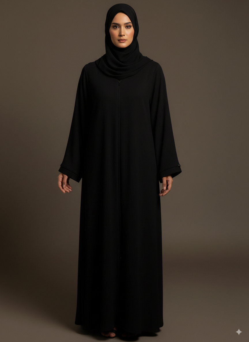 The Modern Abaya Black