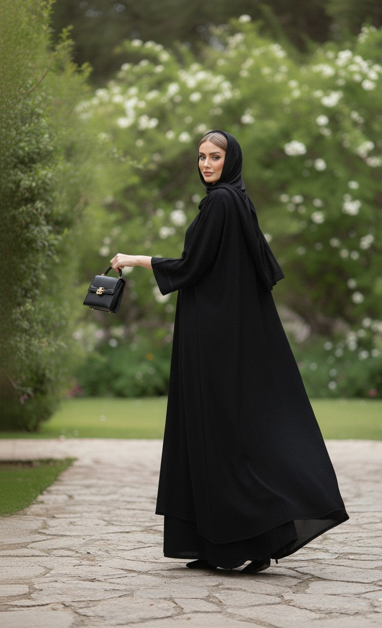 The Modern Abaya Black