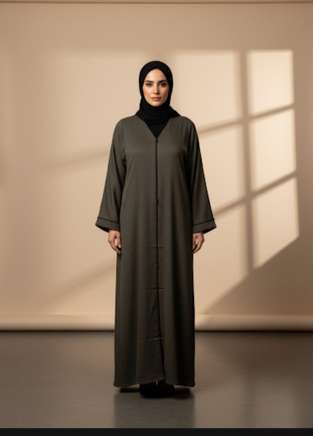 The Modern Abaya Grey