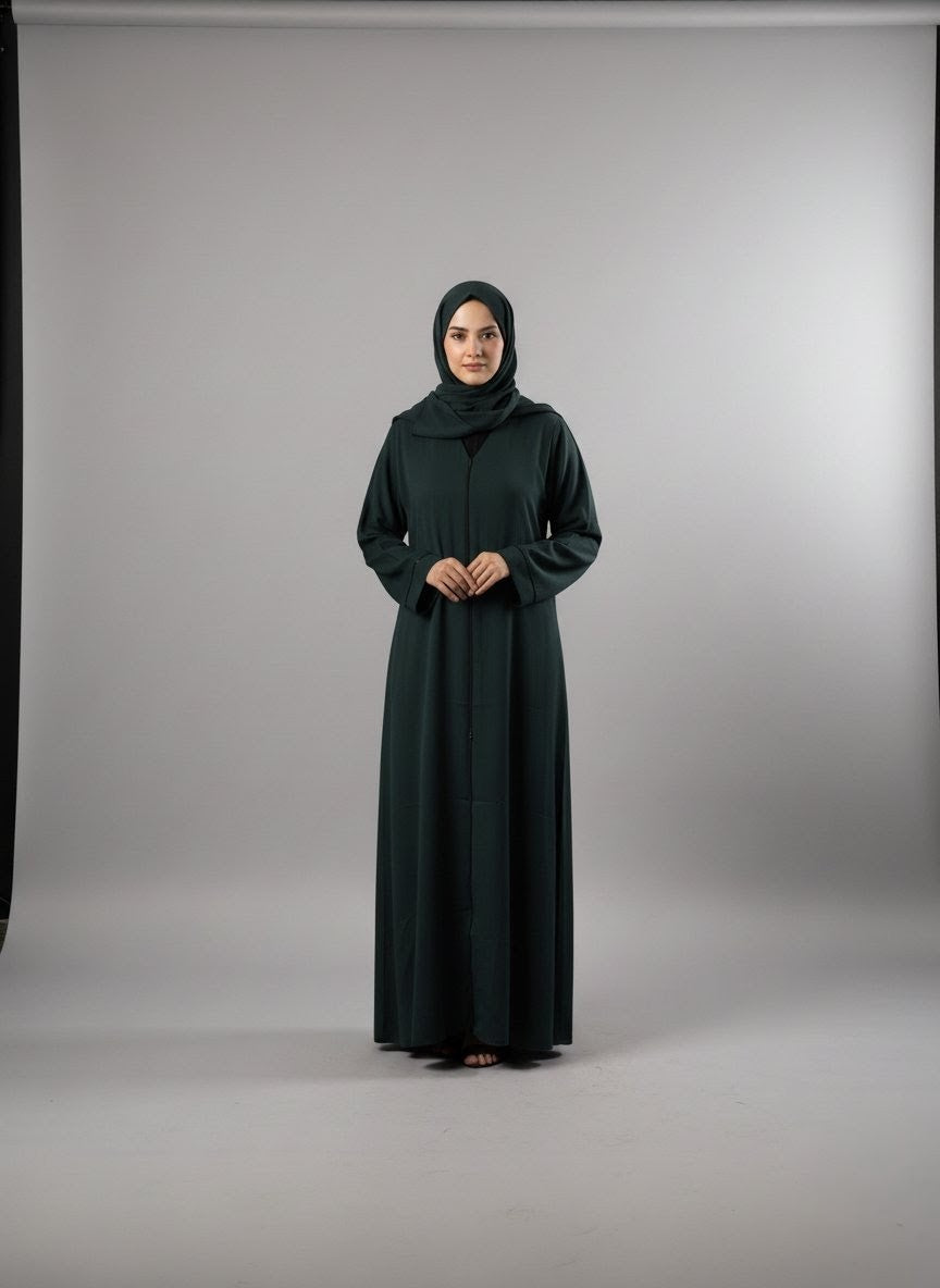 The Modern Abaya Green