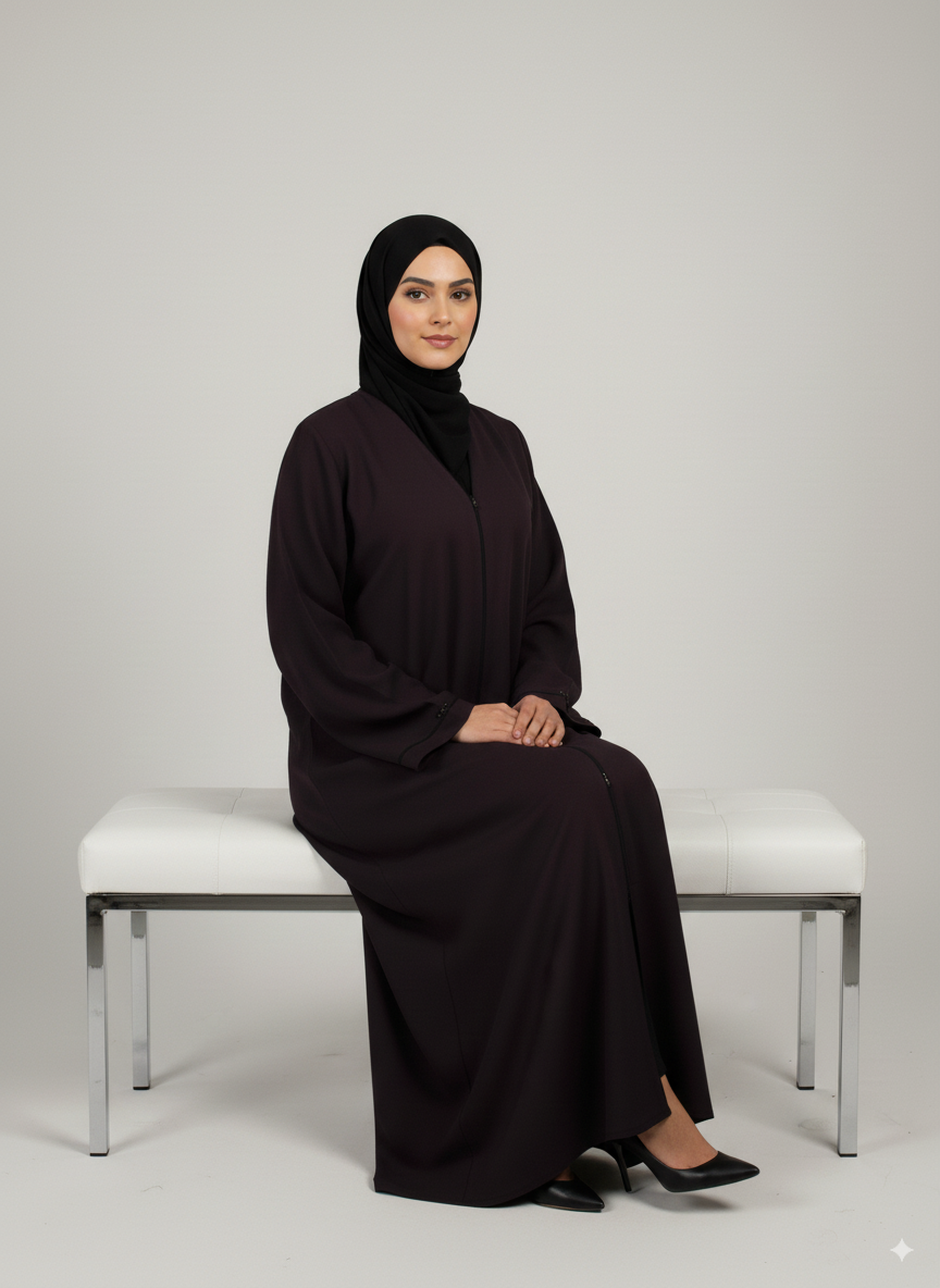 The Modern Abaya Purple