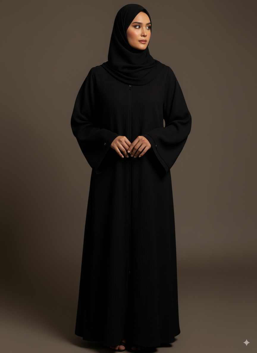 The Modern Abaya Black