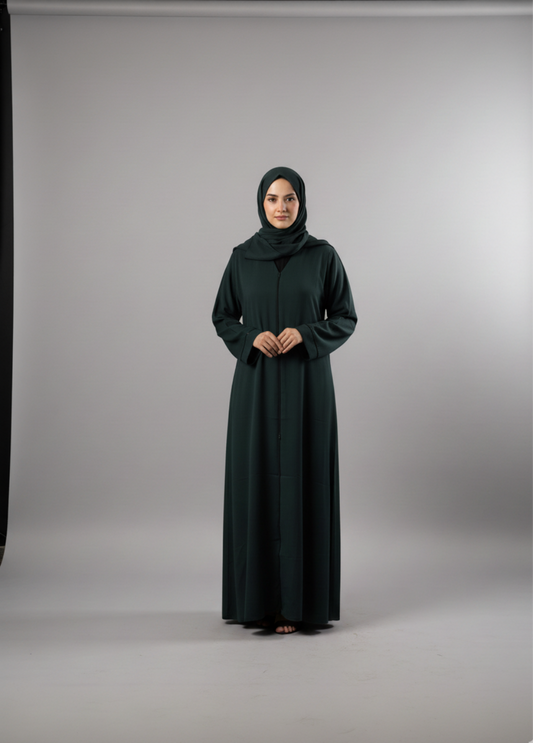 The Modern Abaya Green