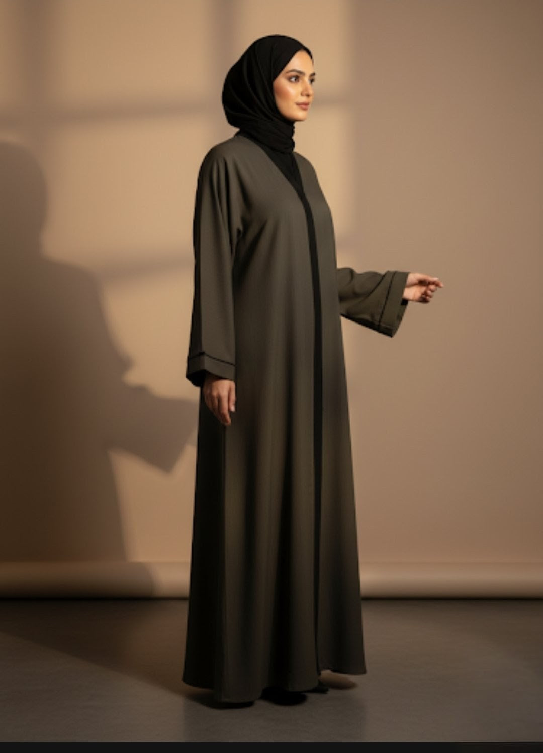 The Modern Abaya Grey