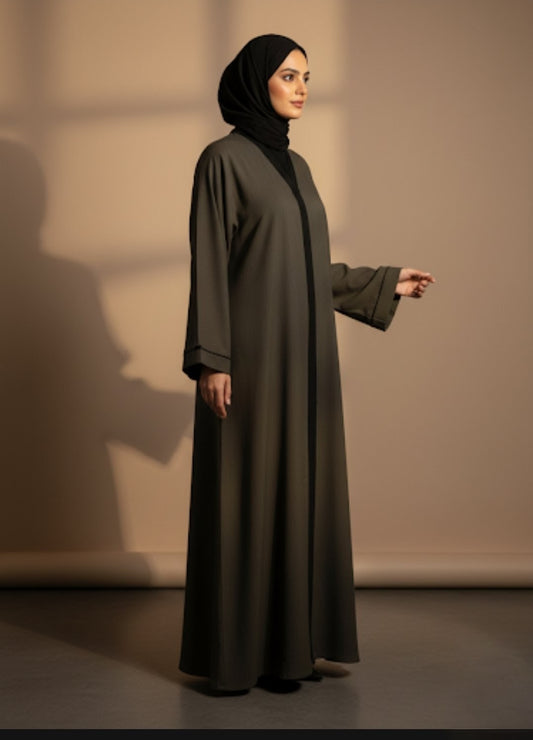 The Modern Abaya Grey