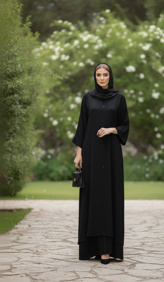 The Modern Abaya Black