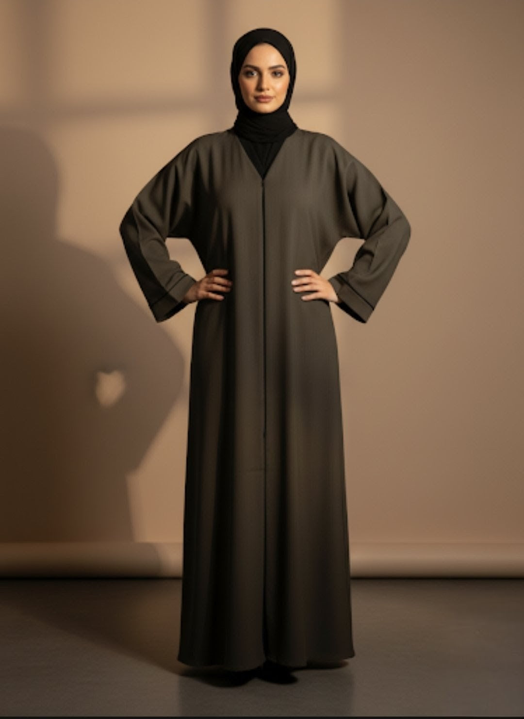 The Modern Abaya Grey